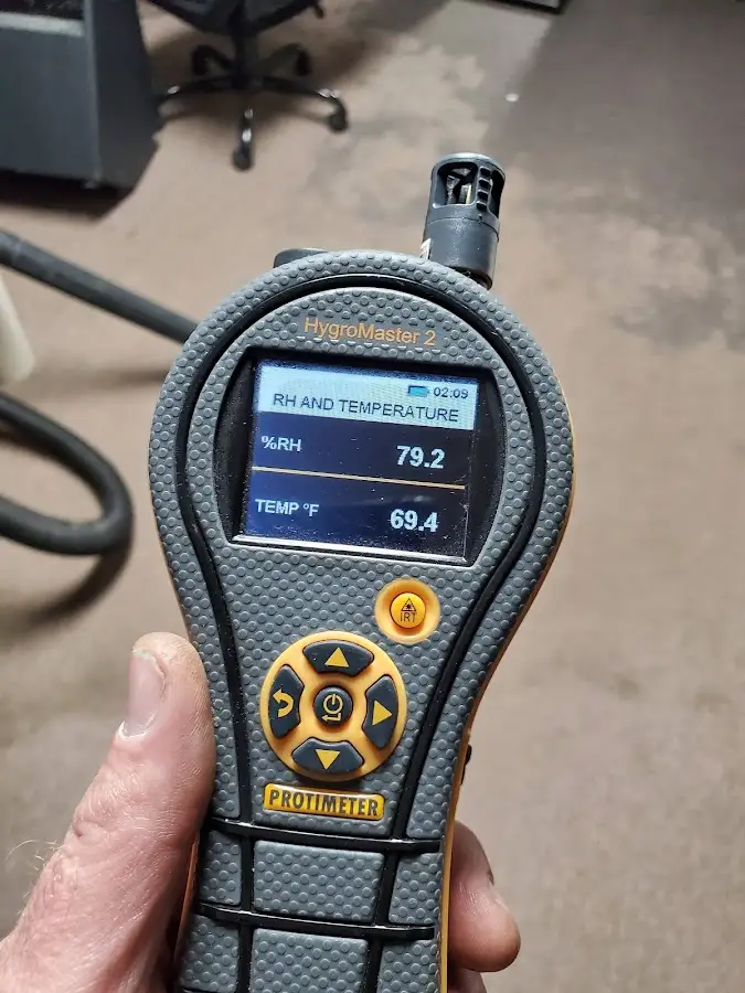 Moisture meter humidity assessment for Fire & Smoke Damage Restoration in Henderson