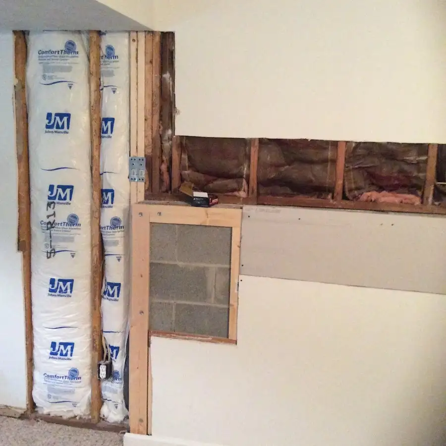 Wall insulation replacement during Odor Removal & Deodorization in Henderson